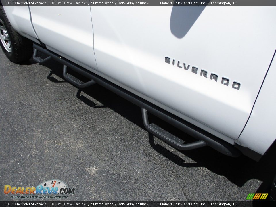 2017 Chevrolet Silverado 1500 WT Crew Cab 4x4 Summit White / Dark Ash/Jet Black Photo #26