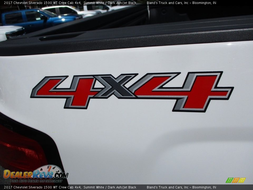 2017 Chevrolet Silverado 1500 WT Crew Cab 4x4 Summit White / Dark Ash/Jet Black Photo #27