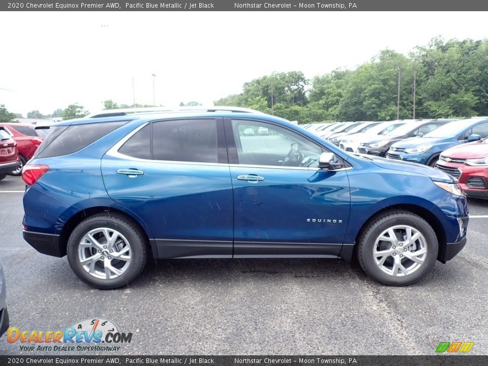 2020 Chevrolet Equinox Premier AWD Pacific Blue Metallic / Jet Black Photo #7