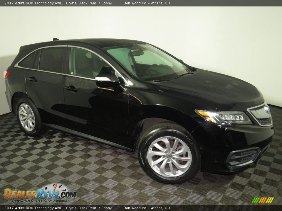 2017 Acura RDX Technology AWD Crystal Black Pearl / Ebony Photo #2