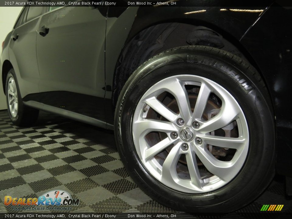 2017 Acura RDX Technology AWD Crystal Black Pearl / Ebony Photo #3