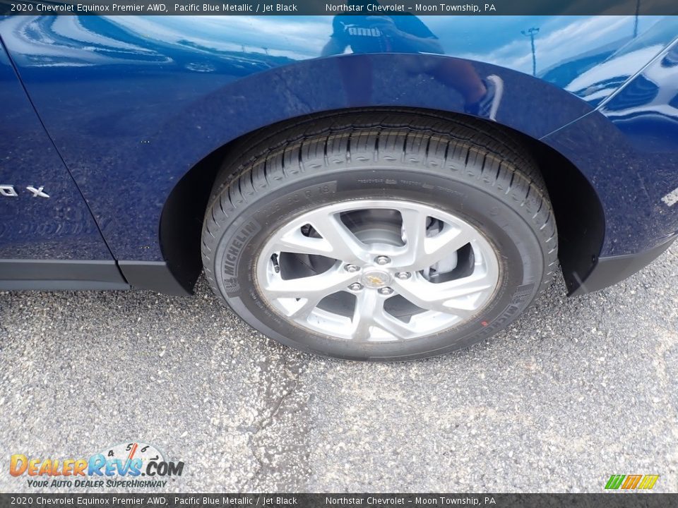 2020 Chevrolet Equinox Premier AWD Pacific Blue Metallic / Jet Black Photo #9