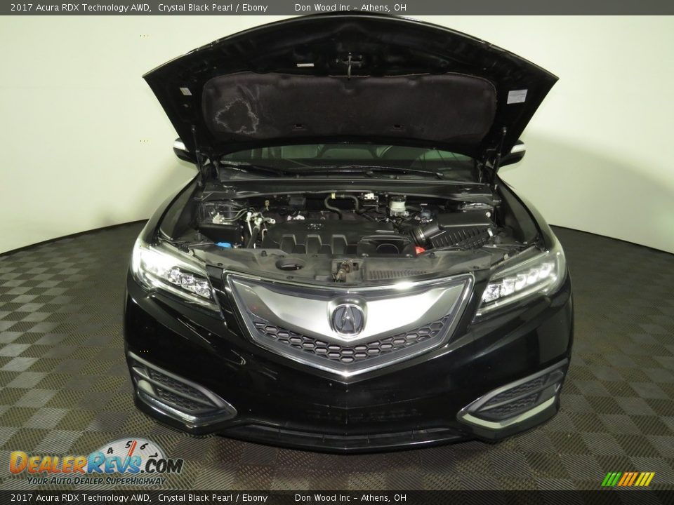 2017 Acura RDX Technology AWD Crystal Black Pearl / Ebony Photo #5