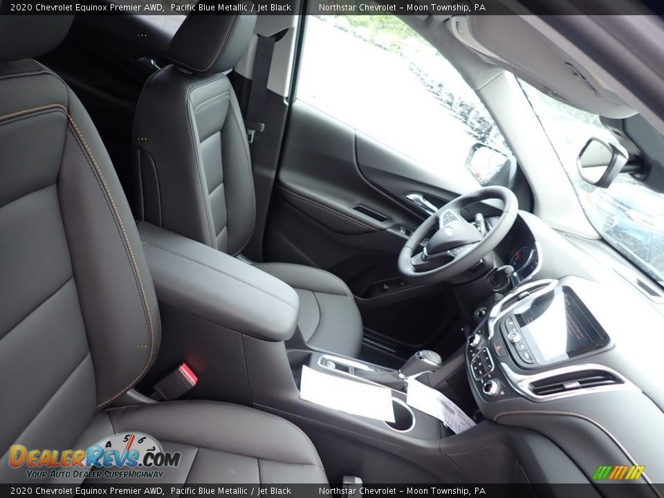 2020 Chevrolet Equinox Premier AWD Pacific Blue Metallic / Jet Black Photo #10
