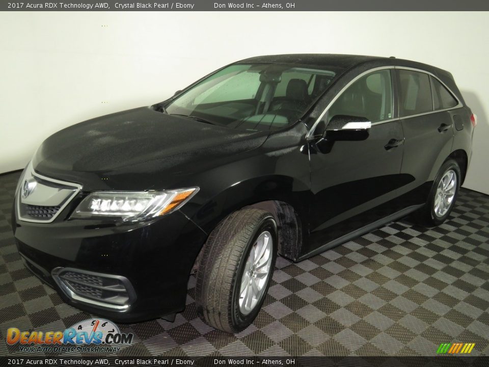 2017 Acura RDX Technology AWD Crystal Black Pearl / Ebony Photo #7