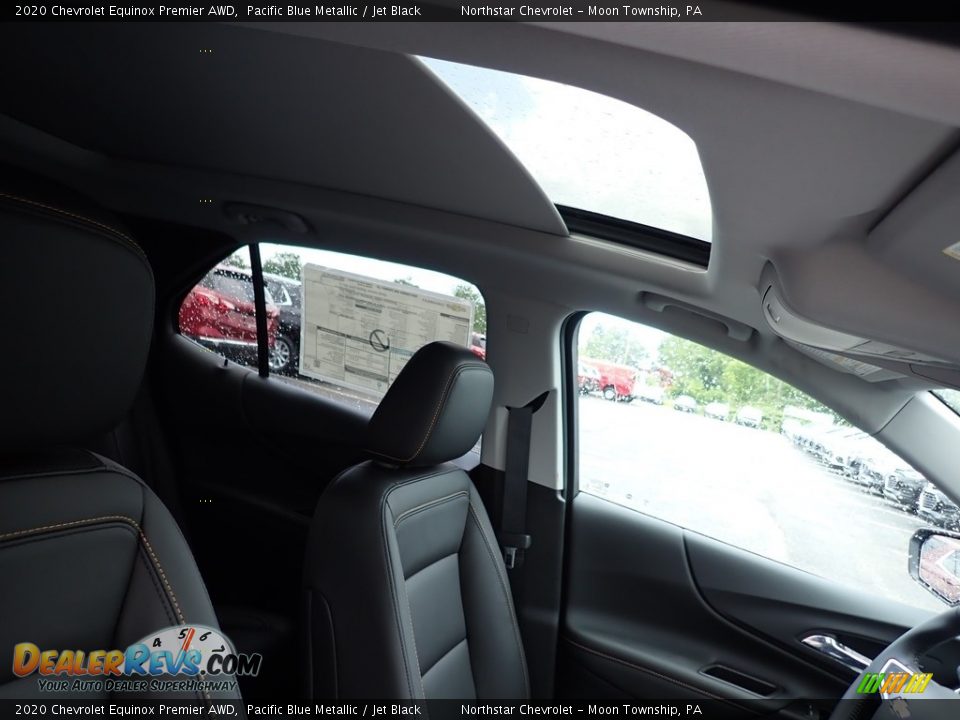 2020 Chevrolet Equinox Premier AWD Pacific Blue Metallic / Jet Black Photo #12