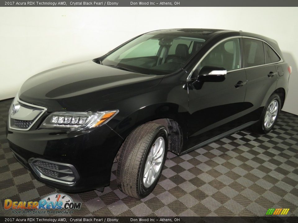 2017 Acura RDX Technology AWD Crystal Black Pearl / Ebony Photo #9