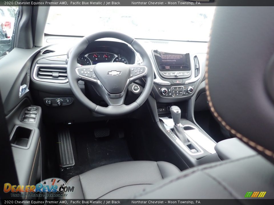 2020 Chevrolet Equinox Premier AWD Pacific Blue Metallic / Jet Black Photo #14