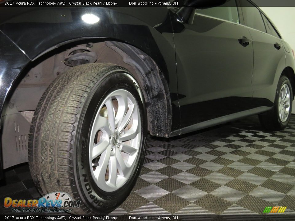 2017 Acura RDX Technology AWD Crystal Black Pearl / Ebony Photo #10