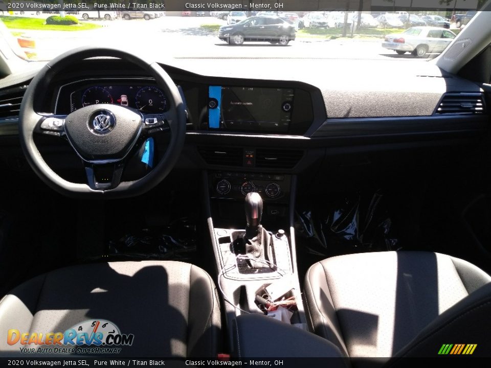 2020 Volkswagen Jetta SEL Pure White / Titan Black Photo #4