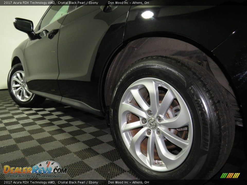 2017 Acura RDX Technology AWD Crystal Black Pearl / Ebony Photo #12