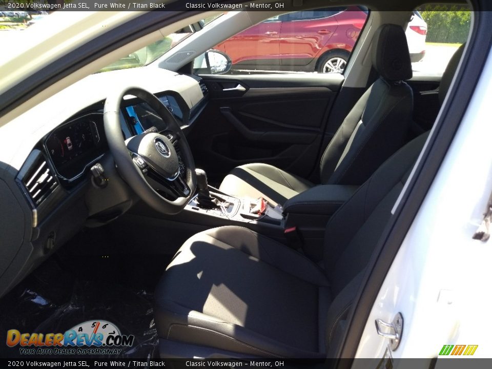 2020 Volkswagen Jetta SEL Pure White / Titan Black Photo #5