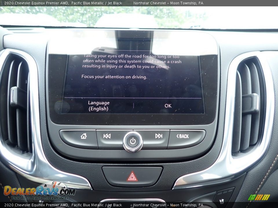 2020 Chevrolet Equinox Premier AWD Pacific Blue Metallic / Jet Black Photo #18