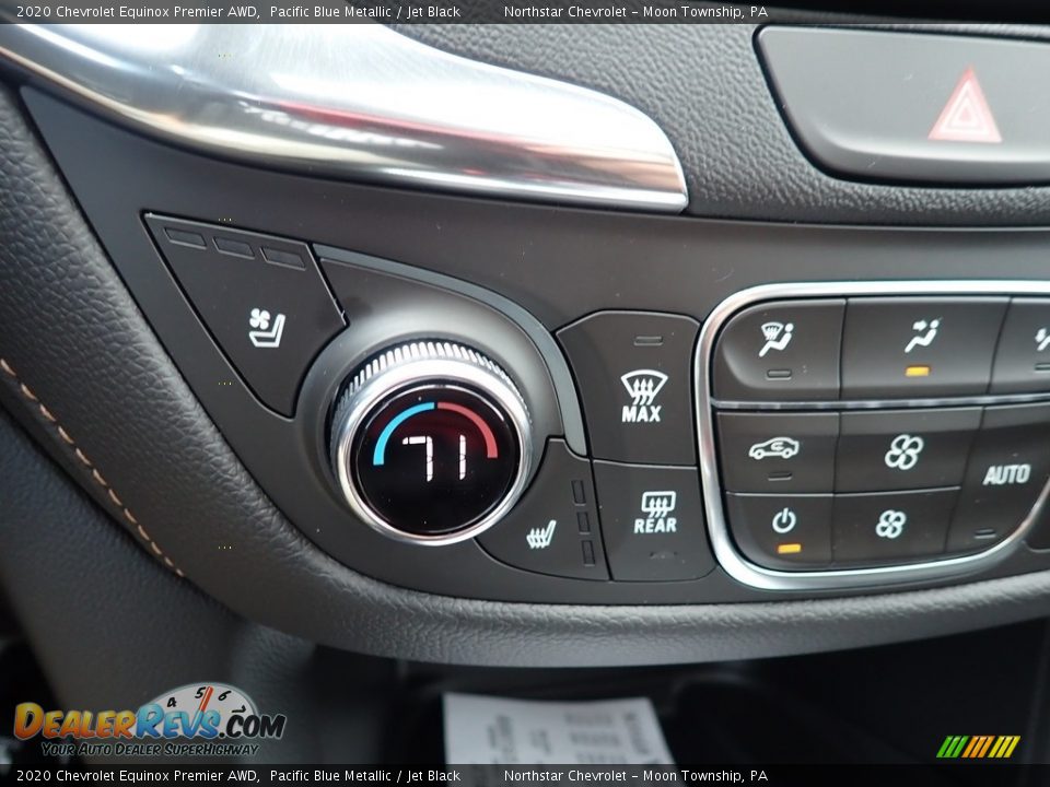 2020 Chevrolet Equinox Premier AWD Pacific Blue Metallic / Jet Black Photo #20