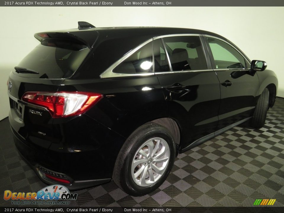 2017 Acura RDX Technology AWD Crystal Black Pearl / Ebony Photo #18