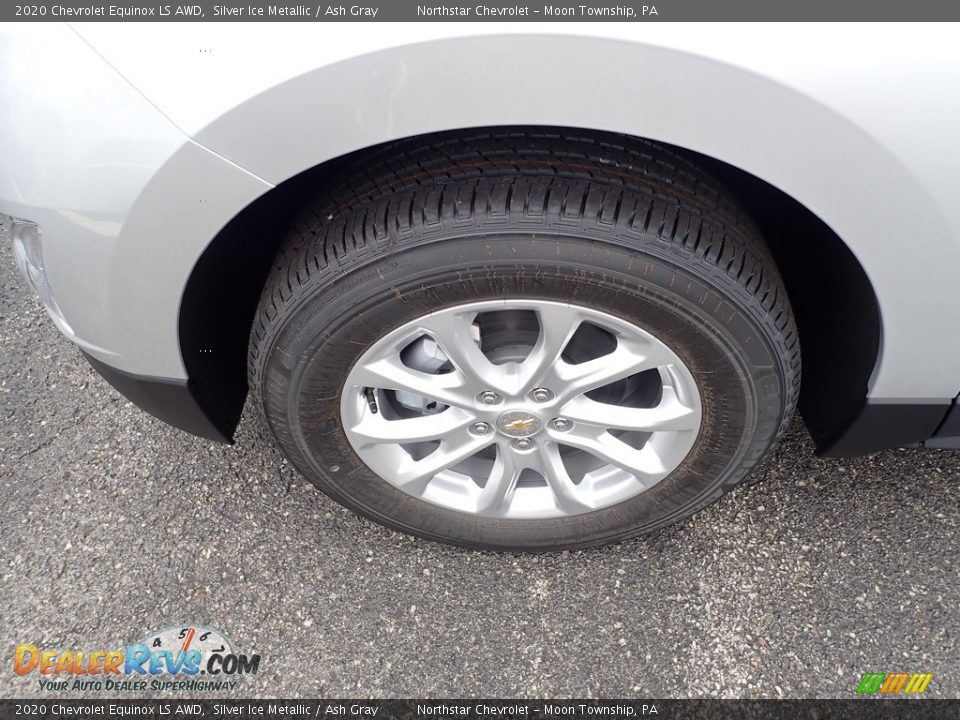 2020 Chevrolet Equinox LS AWD Silver Ice Metallic / Ash Gray Photo #2