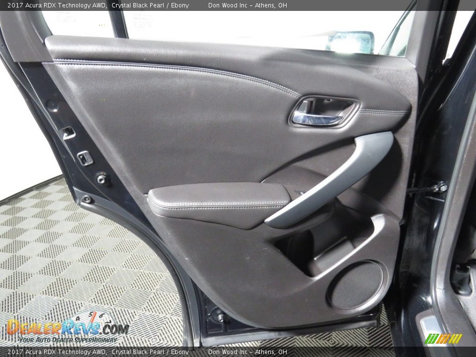2017 Acura RDX Technology AWD Crystal Black Pearl / Ebony Photo #24