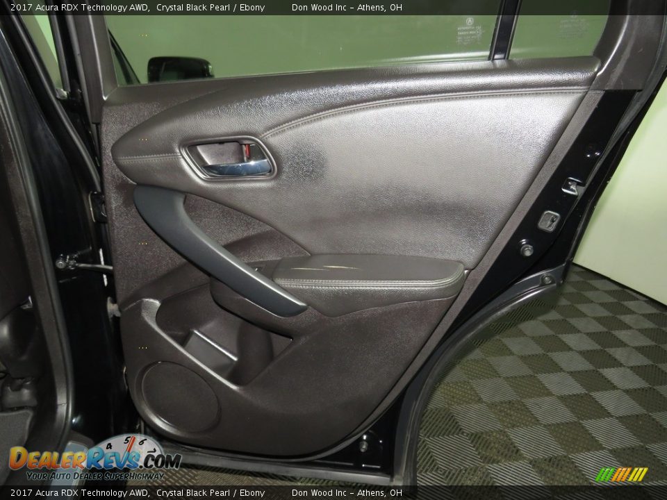2017 Acura RDX Technology AWD Crystal Black Pearl / Ebony Photo #26