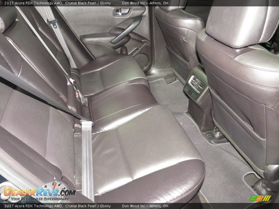 2017 Acura RDX Technology AWD Crystal Black Pearl / Ebony Photo #27