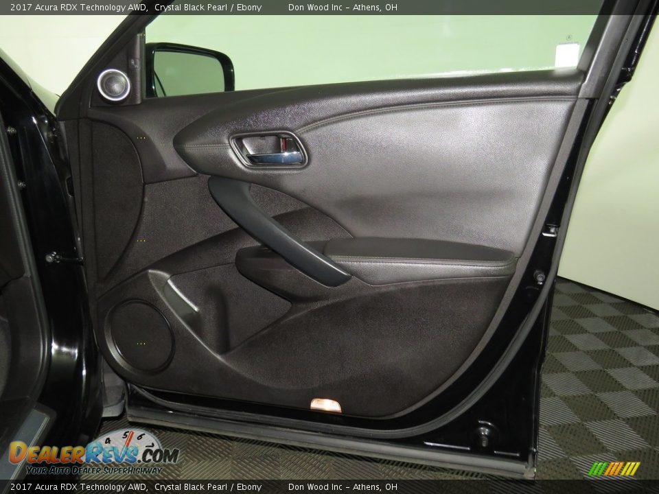 2017 Acura RDX Technology AWD Crystal Black Pearl / Ebony Photo #28