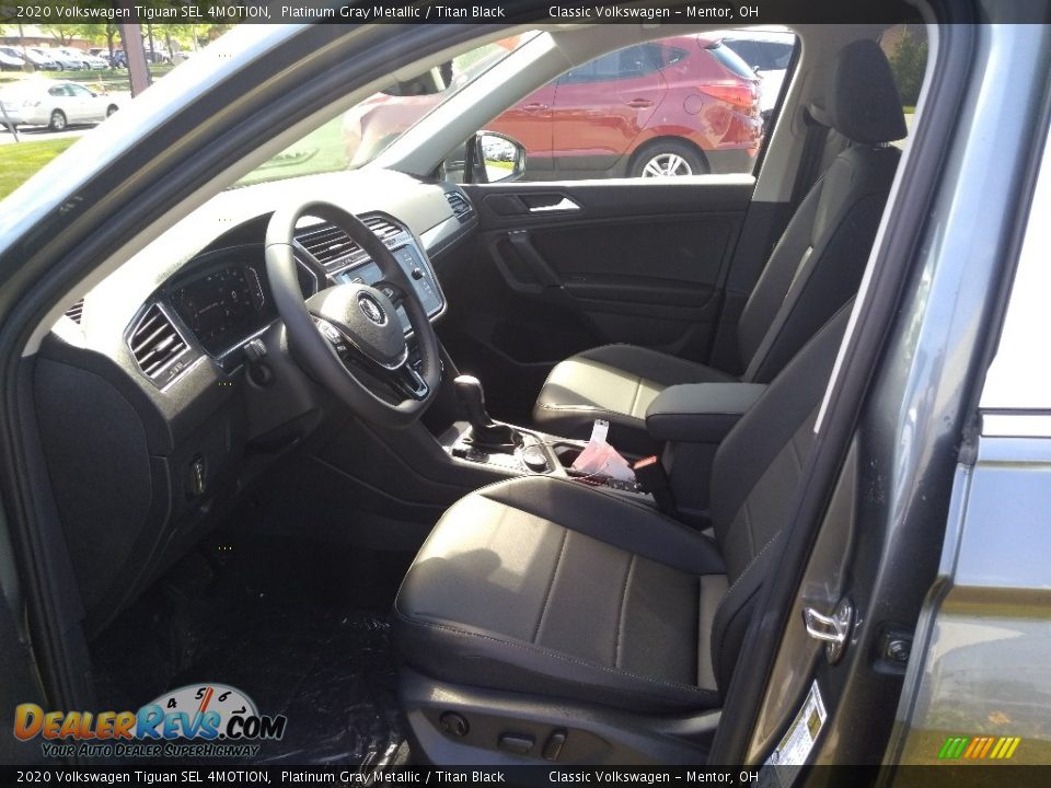 2020 Volkswagen Tiguan SEL 4MOTION Platinum Gray Metallic / Titan Black Photo #5