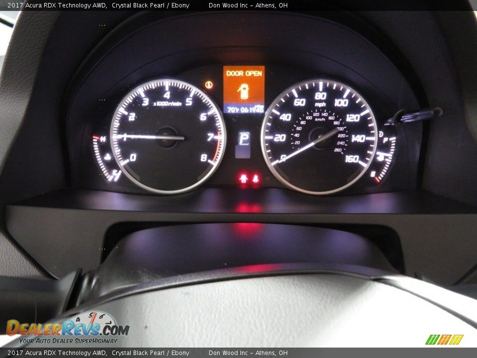 2017 Acura RDX Technology AWD Crystal Black Pearl / Ebony Photo #31