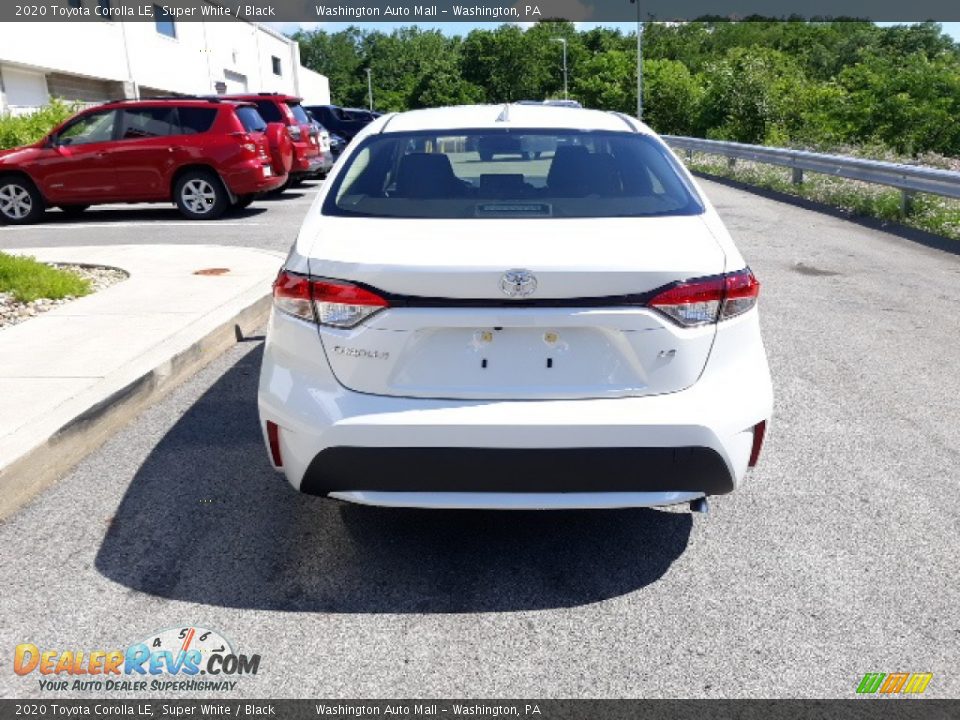 2020 Toyota Corolla LE Super White / Black Photo #27