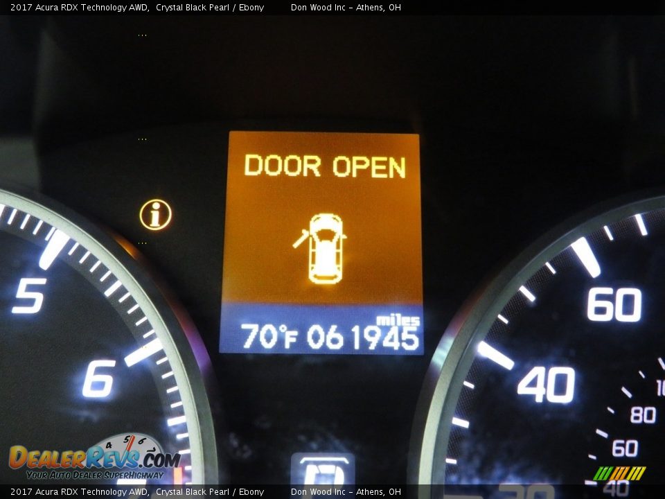 2017 Acura RDX Technology AWD Crystal Black Pearl / Ebony Photo #32