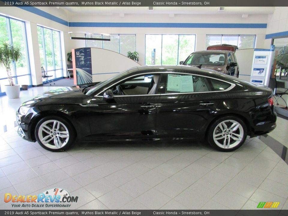 Mythos Black Metallic 2019 Audi A5 Sportback Premium quattro Photo #2