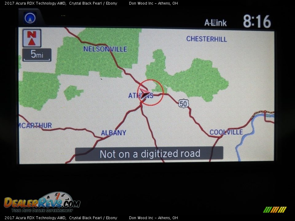 2017 Acura RDX Technology AWD Crystal Black Pearl / Ebony Photo #35