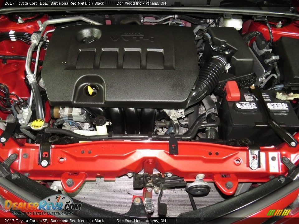 2017 Toyota Corolla SE Barcelona Red Metalic / Black Photo #5