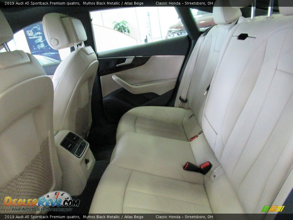 Rear Seat of 2019 Audi A5 Sportback Premium quattro Photo #18