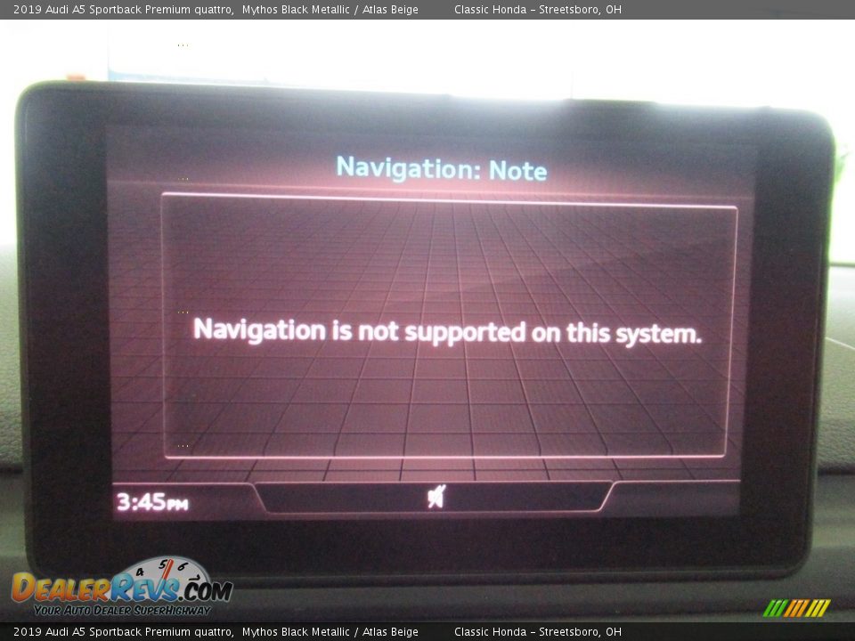 2019 Audi A5 Sportback Premium quattro Mythos Black Metallic / Atlas Beige Photo #28