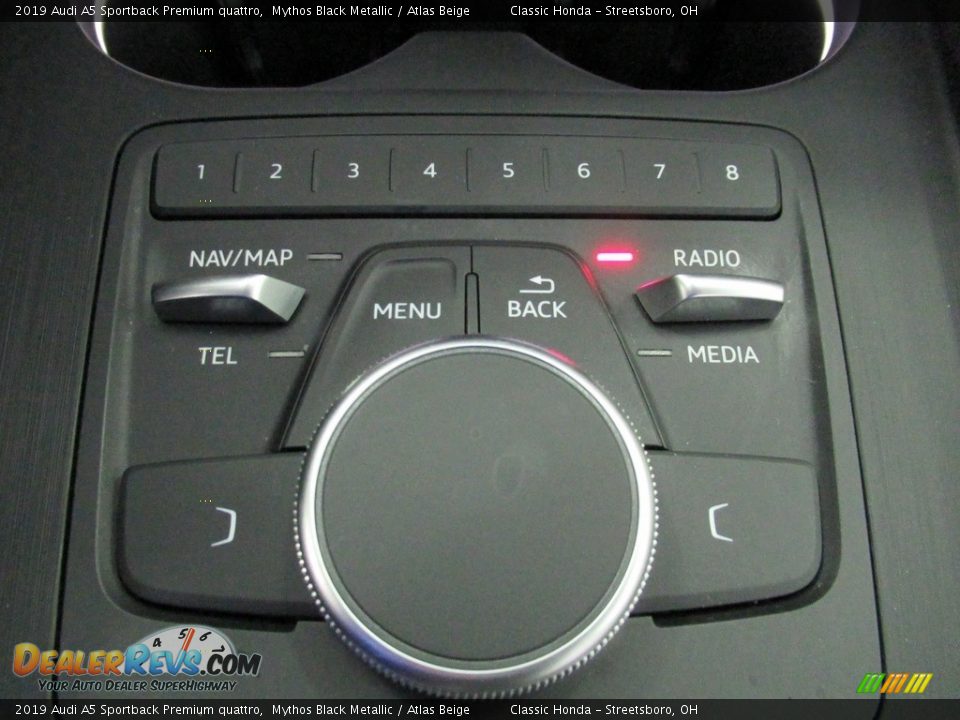 Controls of 2019 Audi A5 Sportback Premium quattro Photo #33
