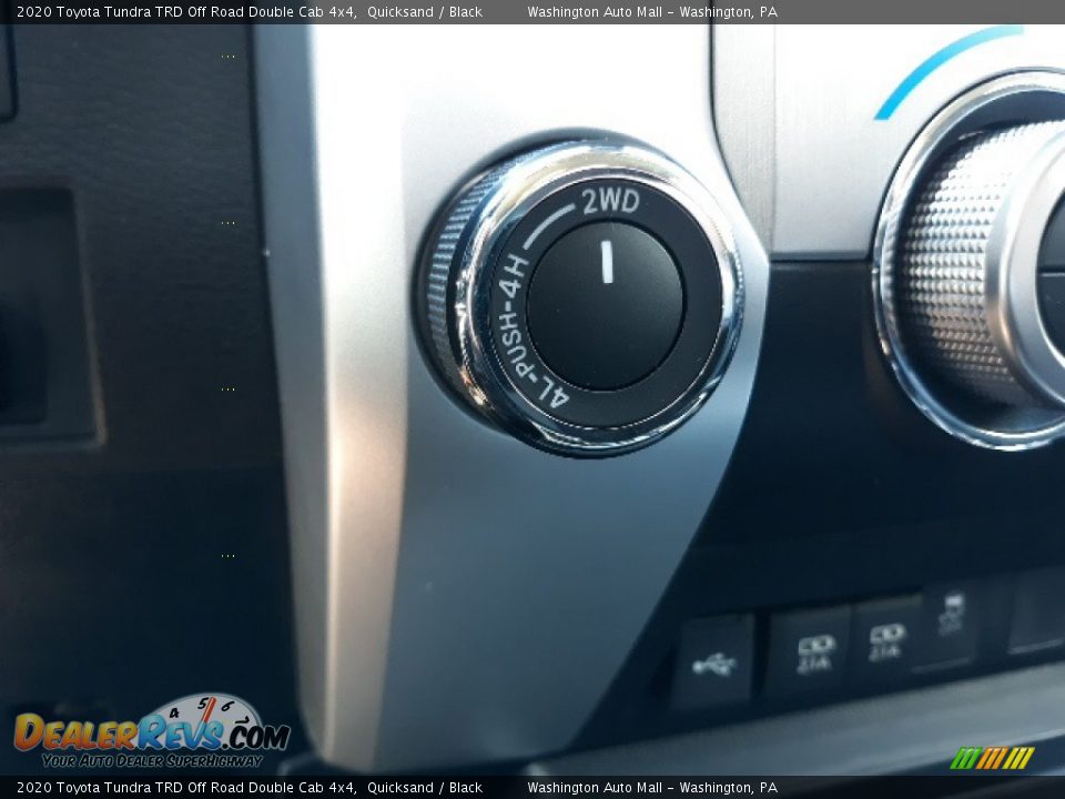 2020 Toyota Tundra TRD Off Road Double Cab 4x4 Quicksand / Black Photo #16