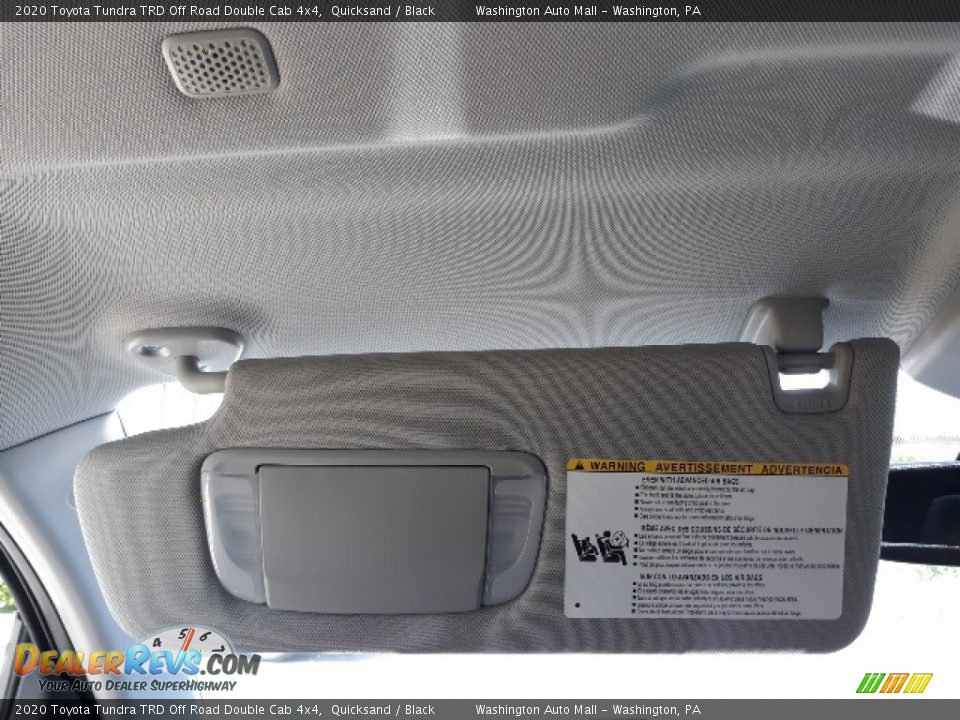2020 Toyota Tundra TRD Off Road Double Cab 4x4 Quicksand / Black Photo #18