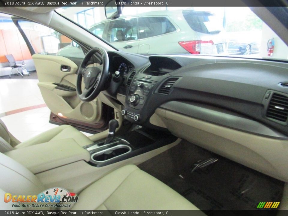 2018 Acura RDX AWD Basque Red Pearl II / Parchment Photo #19