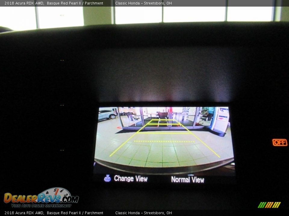 2018 Acura RDX AWD Basque Red Pearl II / Parchment Photo #25