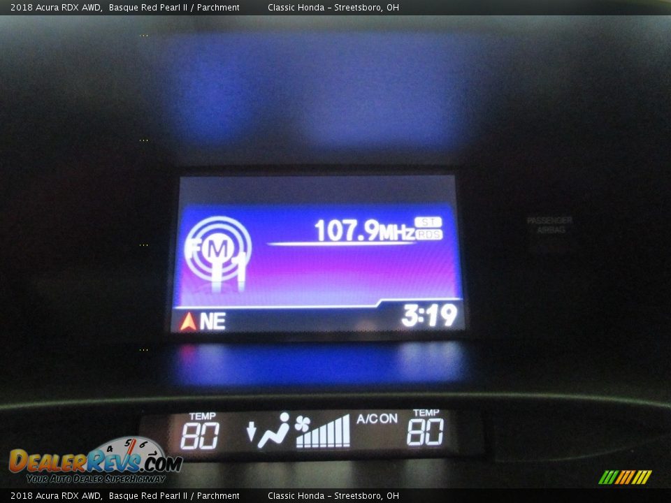2018 Acura RDX AWD Basque Red Pearl II / Parchment Photo #26