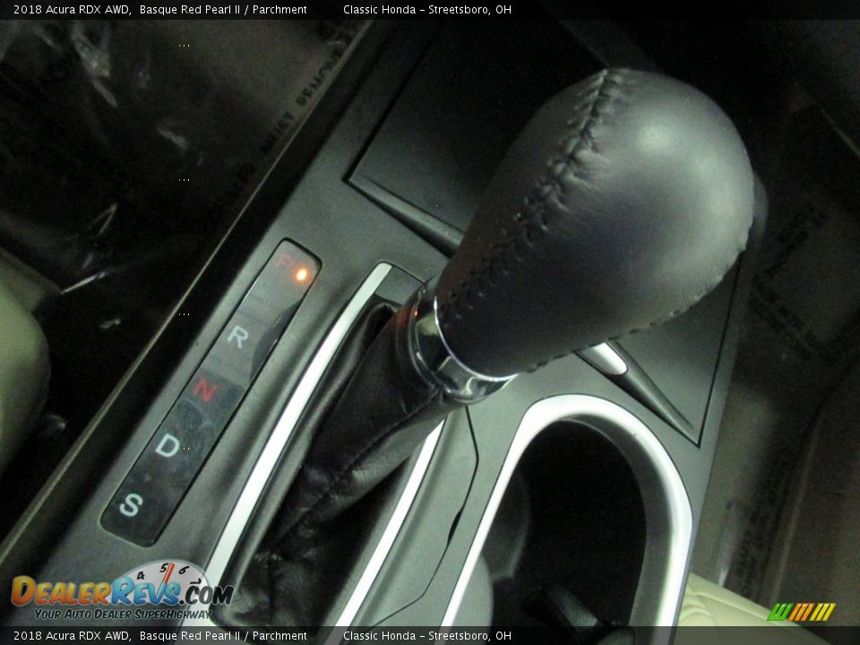 2018 Acura RDX AWD Basque Red Pearl II / Parchment Photo #30