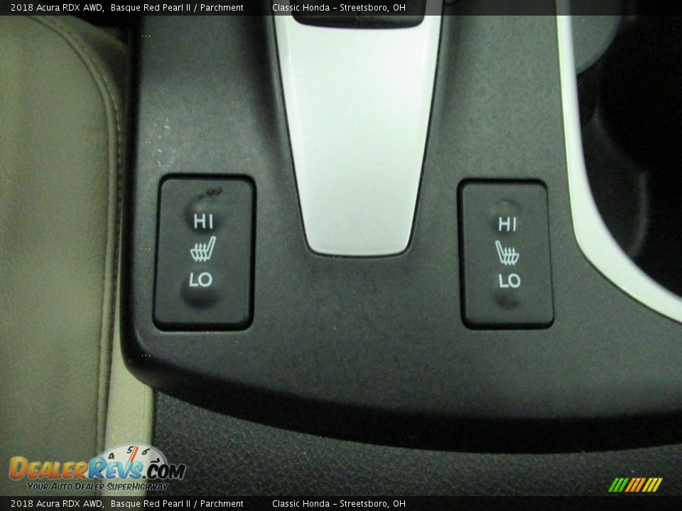 2018 Acura RDX AWD Basque Red Pearl II / Parchment Photo #31