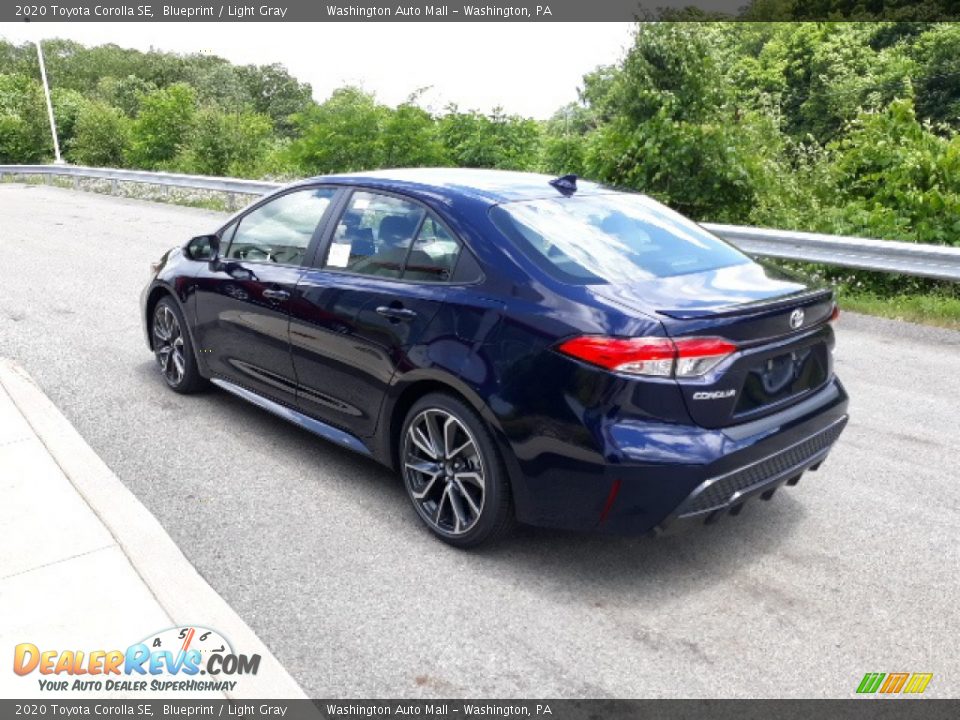 2020 Toyota Corolla SE Blueprint / Light Gray Photo #2