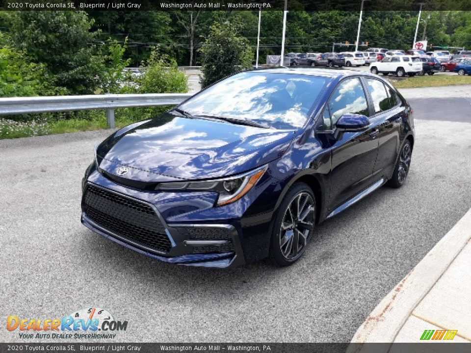 2020 Toyota Corolla SE Blueprint / Light Gray Photo #27