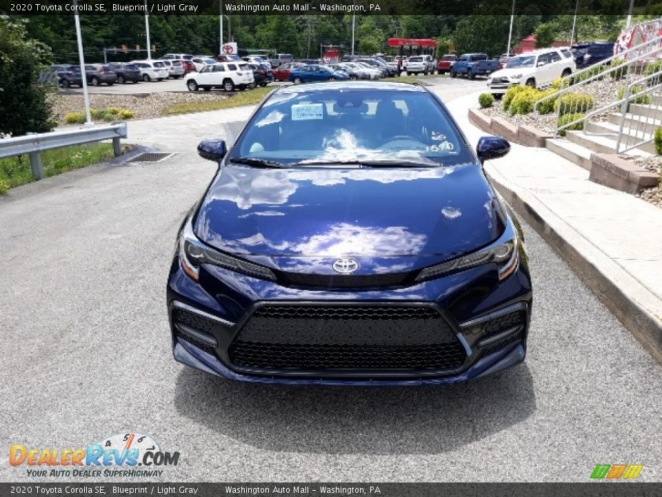 2020 Toyota Corolla SE Blueprint / Light Gray Photo #28