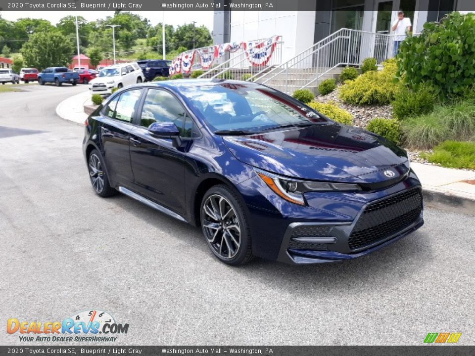 2020 Toyota Corolla SE Blueprint / Light Gray Photo #29