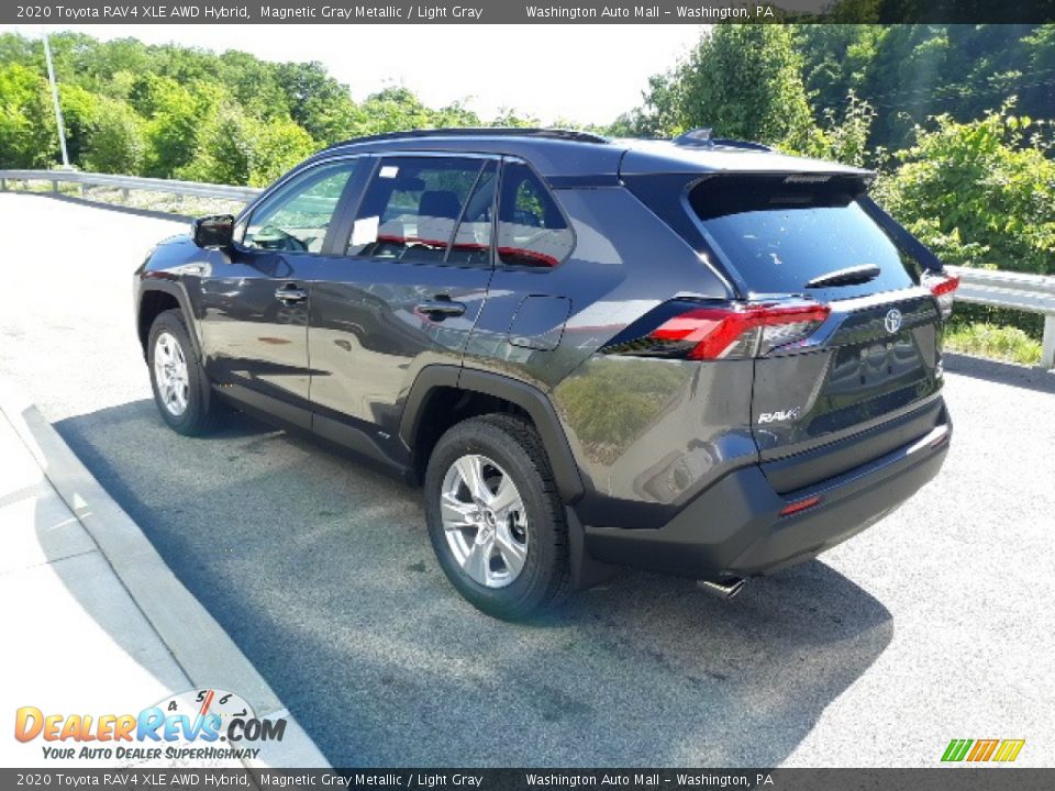 2020 Toyota RAV4 XLE AWD Hybrid Magnetic Gray Metallic / Light Gray Photo #2