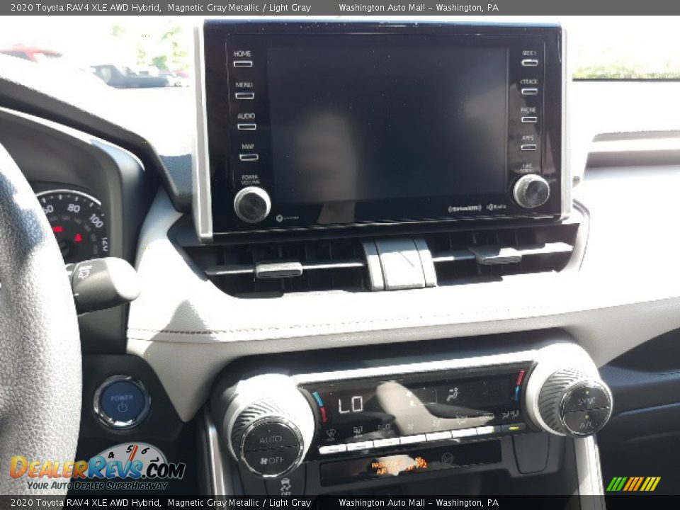 2020 Toyota RAV4 XLE AWD Hybrid Magnetic Gray Metallic / Light Gray Photo #12