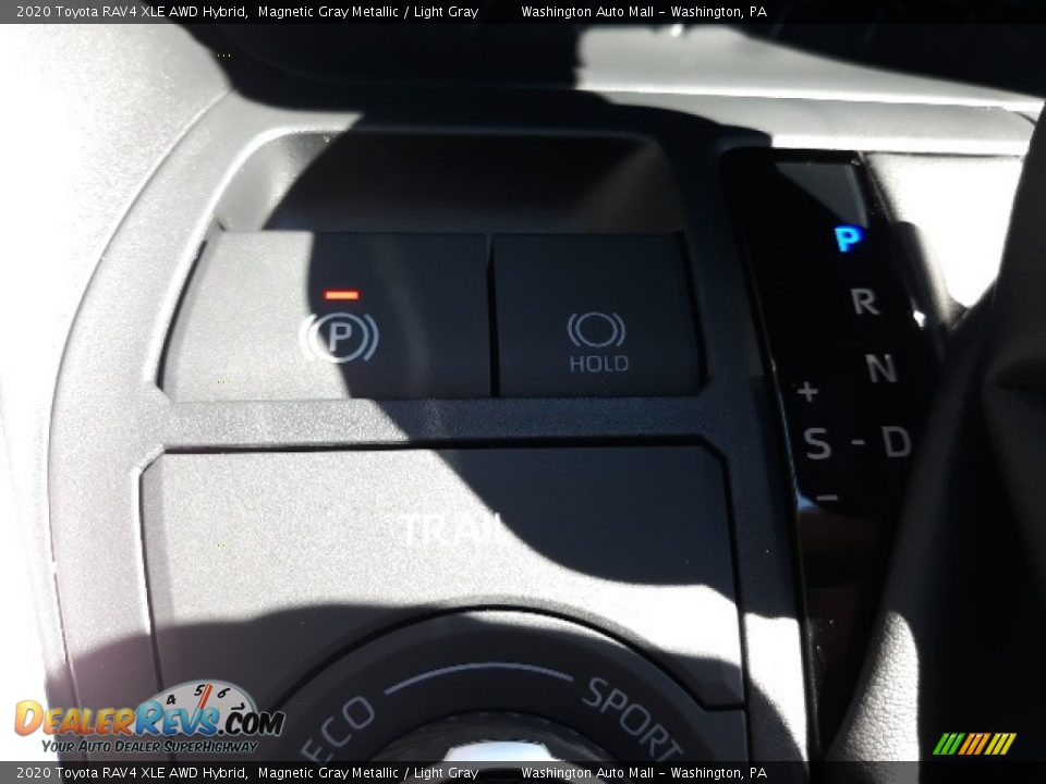 2020 Toyota RAV4 XLE AWD Hybrid Magnetic Gray Metallic / Light Gray Photo #15