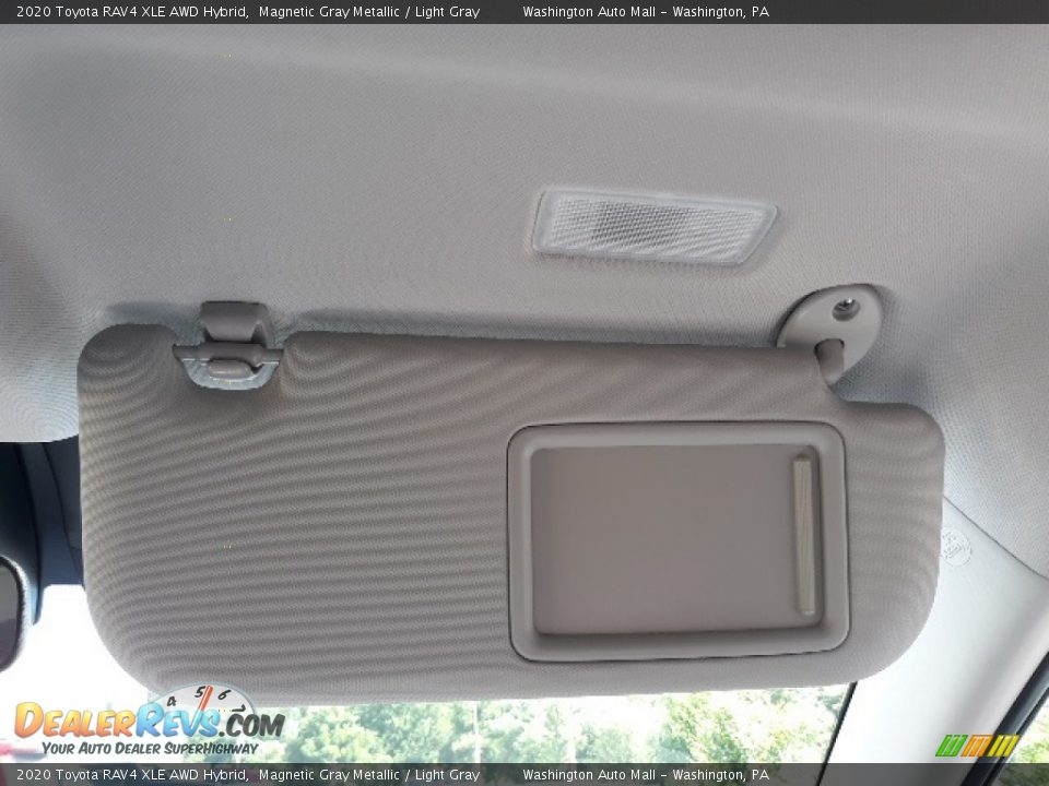 2020 Toyota RAV4 XLE AWD Hybrid Magnetic Gray Metallic / Light Gray Photo #18