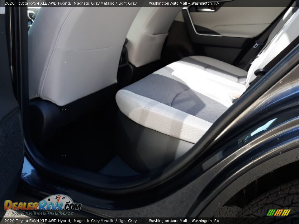 2020 Toyota RAV4 XLE AWD Hybrid Magnetic Gray Metallic / Light Gray Photo #27